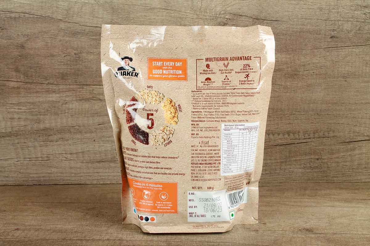 Quaker Oats Multigrain 600 Gm