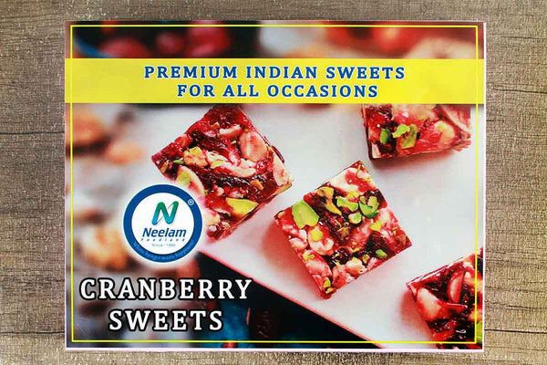 cranberry sweets no sugar 12 pc