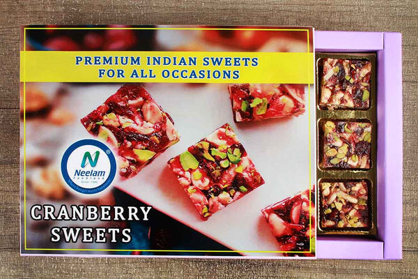 cranberry sweets no sugar 12 pc