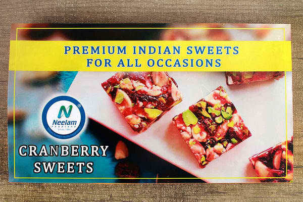 cranberry sweets no sugar 18 pc