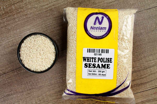 White Sesame Polise 250 Gm