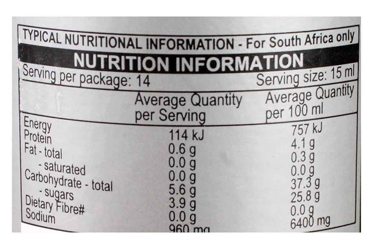Ongs Dark Soy Sauce 210 Gm