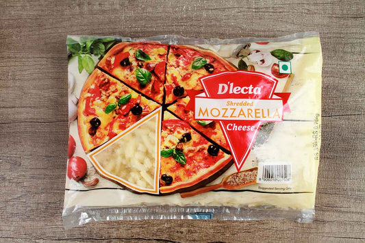 Dlecta Shredded Mozzarella Cheese 500 Gm