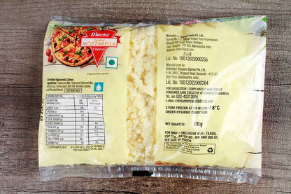 Dlecta Shredded Mozzarella Cheese 500 Gm