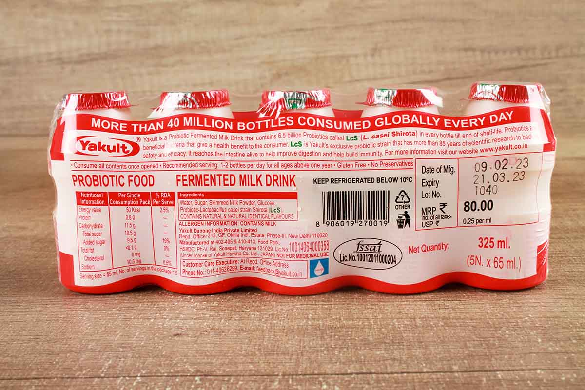 Yakult Probiotic Milk Drink  325 Ml