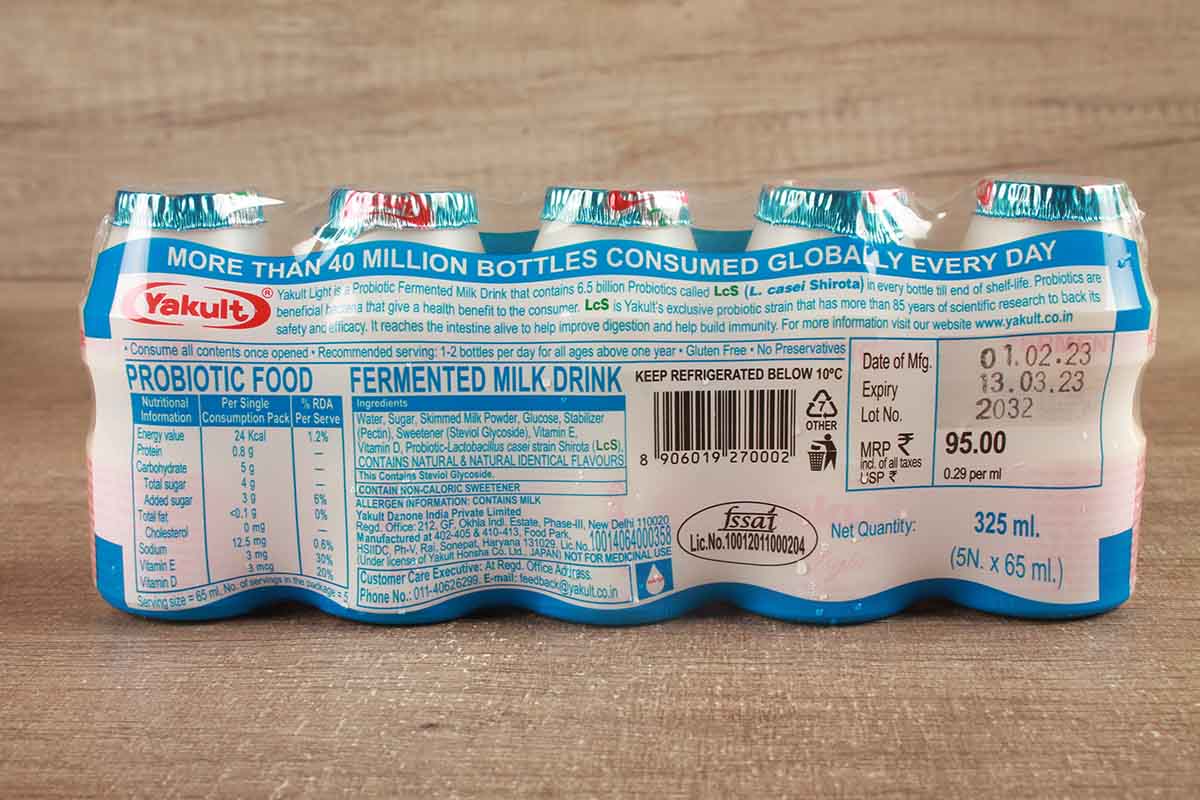 Yakult Light Milk 325 Ml