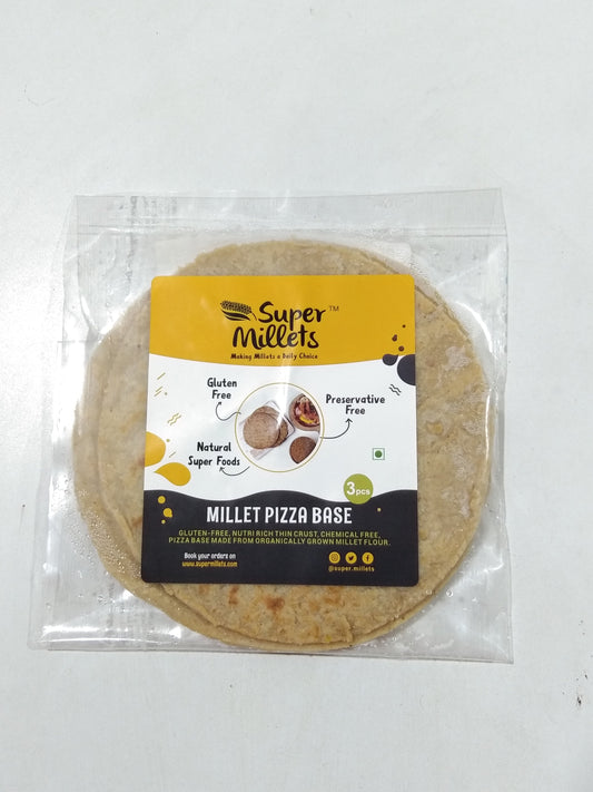 Super Millets Millet Pizza Base 3 Pc