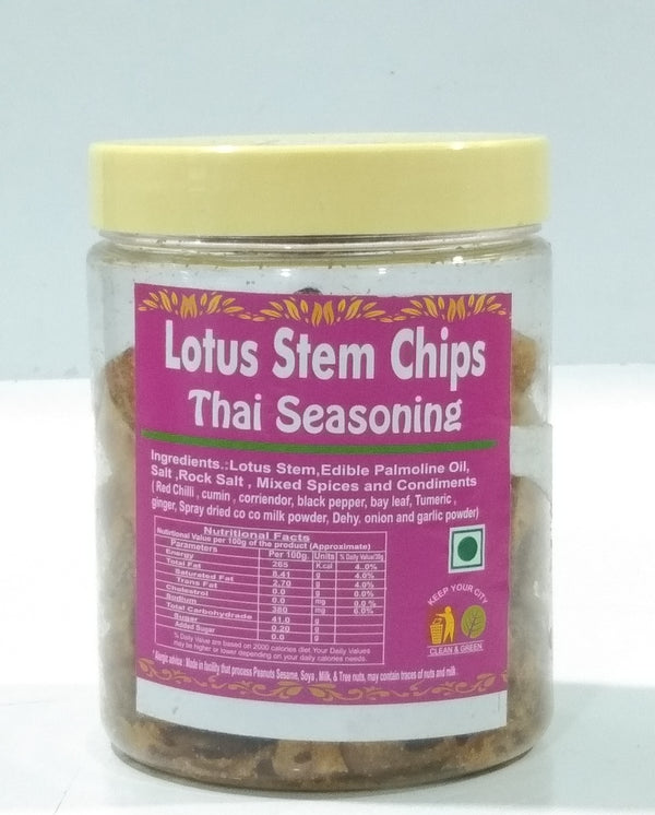 STEAM LOTUS CHIPS THAI SEASONING 100