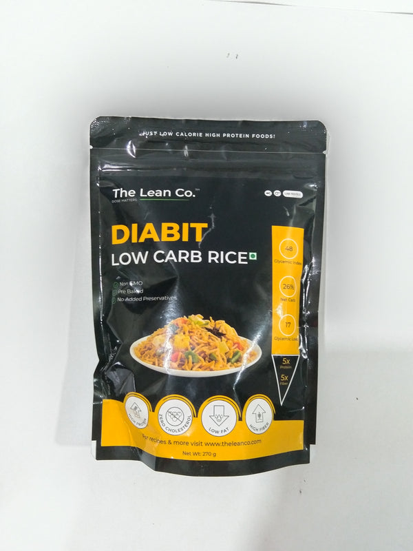 THE LEAN CO DIABIT LOW CARB RICE 270 GM