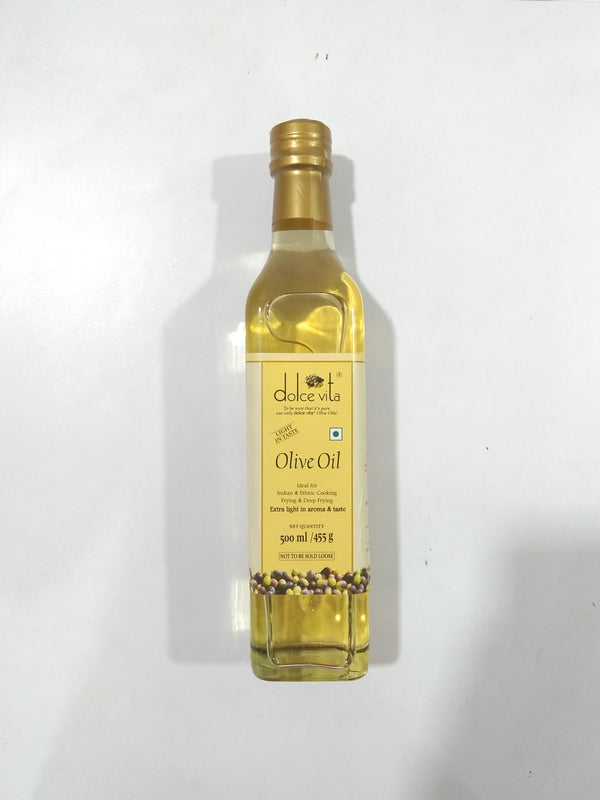 DOLCE VITA LIGHT OLIVE OIL 500 ML 455 GM