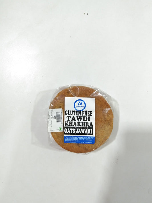 Gluten Free Oats Jowar Tawdi Khakhra 200 Gm