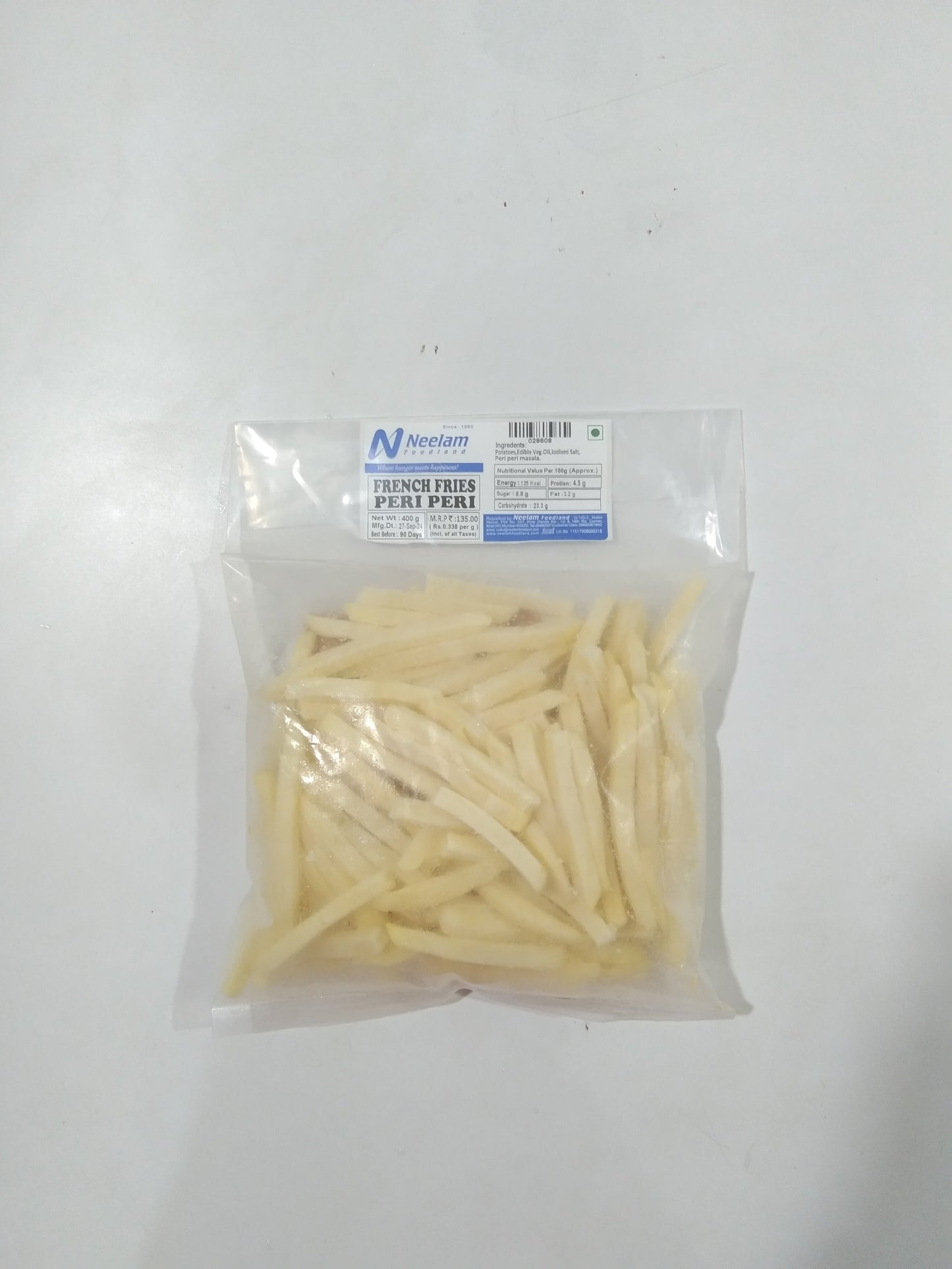 French Fries Peri Peri 400 Gm