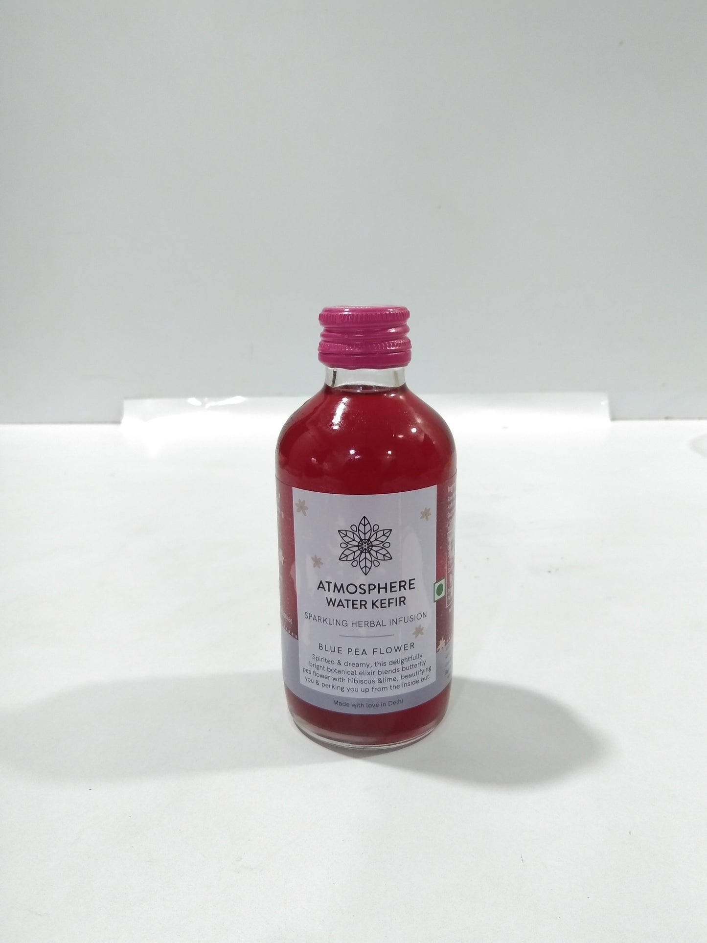 Atmosphere Blue Pea Flower Sparking Herbal Infusion Kombucha 210 Ml