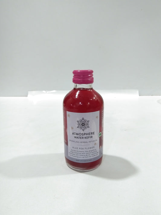 Atmosphere Blue Pea Flower Sparking Herbal Infusion Kombucha 210 Ml