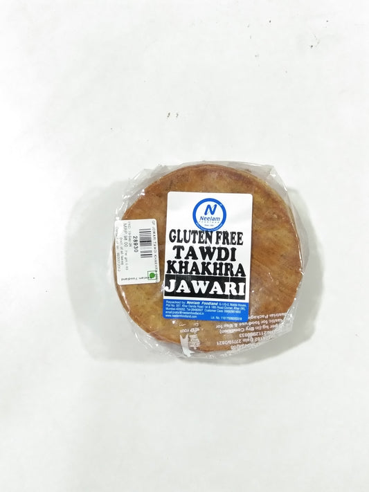 Gluten Free Jowar Tawdi Khakhra 200 Gm
