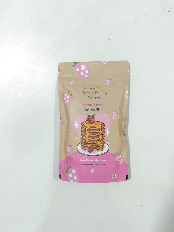 TREATFULLY YOUR STRAWBERRY PANCAKE MIX 160