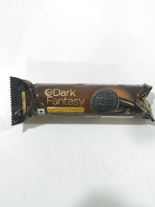Sunfeast Dark Fantasy Chocolate Sandwich Creme Biscuits 83 Gm