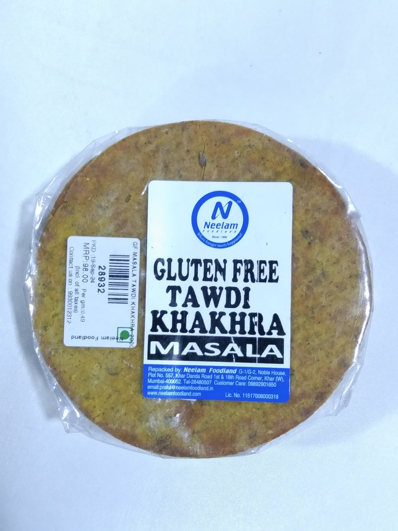 GLUTEN FREE MASALA TAWDI KHAKHRA 200