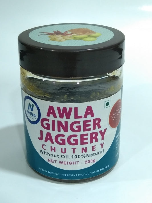 Awla Ginger Jaggery Chutney 200 Gm