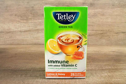 Tetley Lemon & Honey Green Tea (25 Bag)