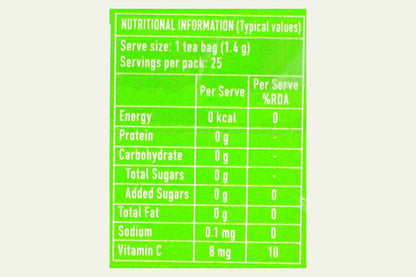 Tetley Lemon & Honey Green Tea (25 Bag)