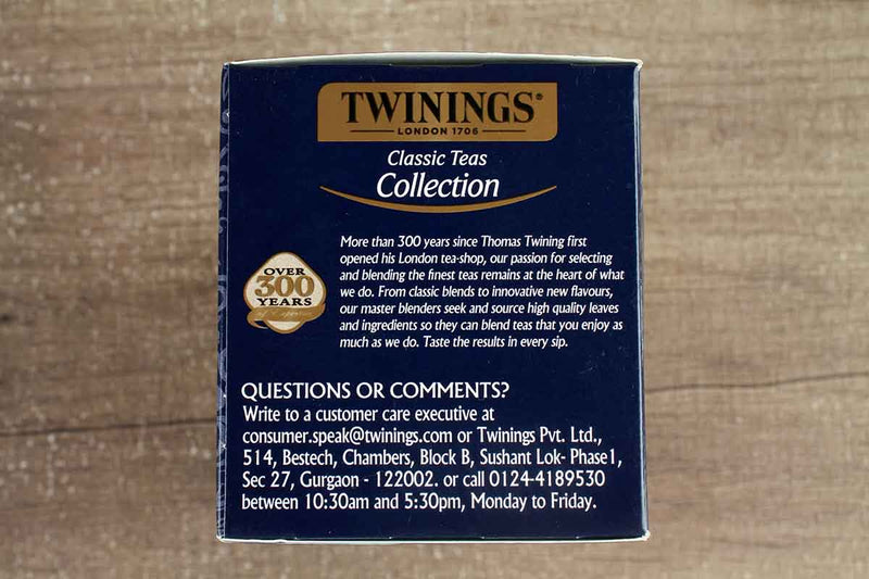 twinings classic teas collection tea 24 bags 48