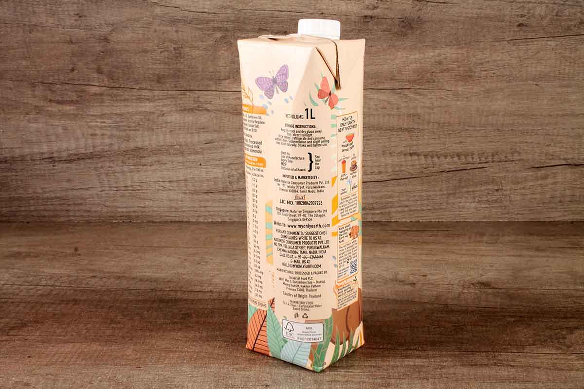 Only Earth Oats Original Unsweetened 1 Litre