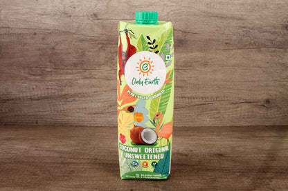 Only Earth Coconut Original Unsweetened Milk 1 Ltr