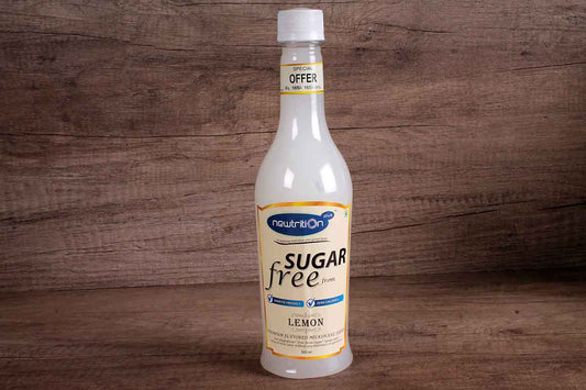 Netrition Lemon Sugar Free Syrup 500 Ml