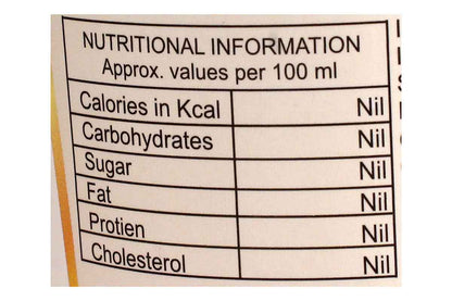 Netrition Lemon Sugar Free Syrup 500 Ml