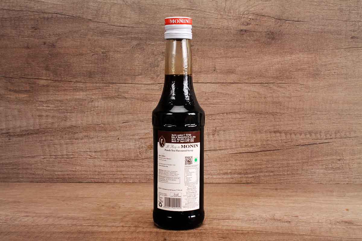 Monin Peach Tea Syrup 250 Ml