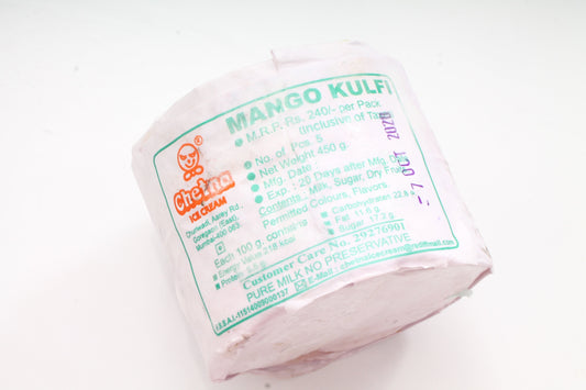 Chetna Mango Kulfi Slice 475 Gm