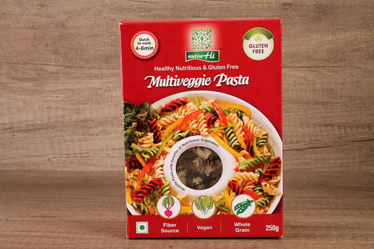 Nutra Hi Gluten Free Multi Veggie Pasta 250 Gm