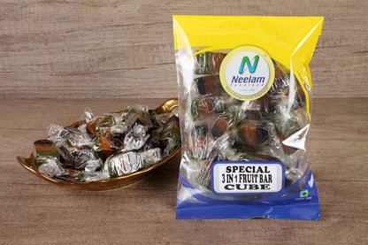 3 In 1 Aam, Kachi Keri, Imli papad Cubes 200 Gm