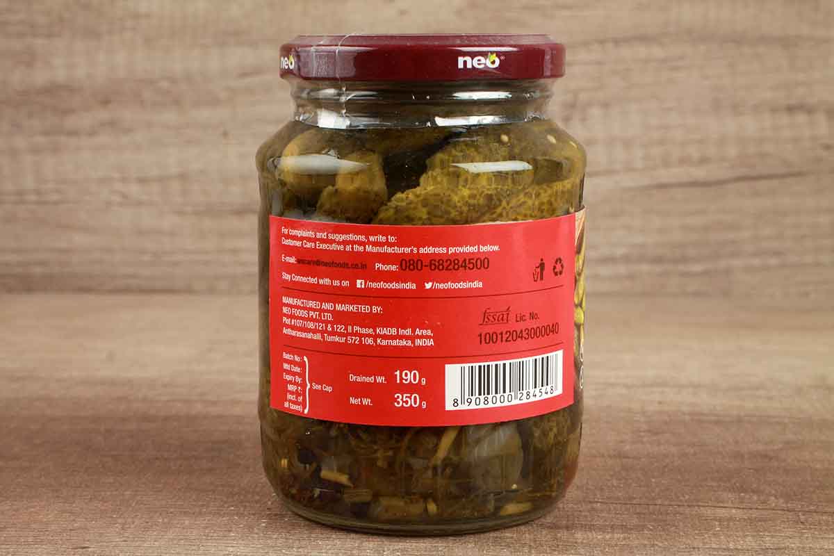 Neo Foods Baby Gherkins 350 Gm
