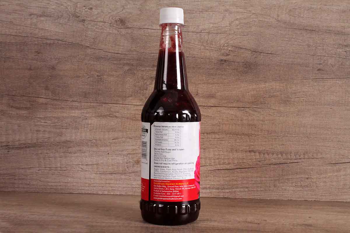 Home Made Gulab Gulkand Syrup 750 Ml