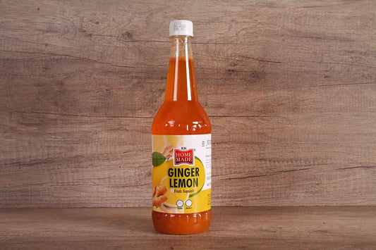 Home Made Ginger Lemon Syrup 750 Ml