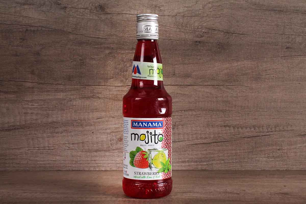 Manama Strawberry Lime & Mint Syrup 500 Ml