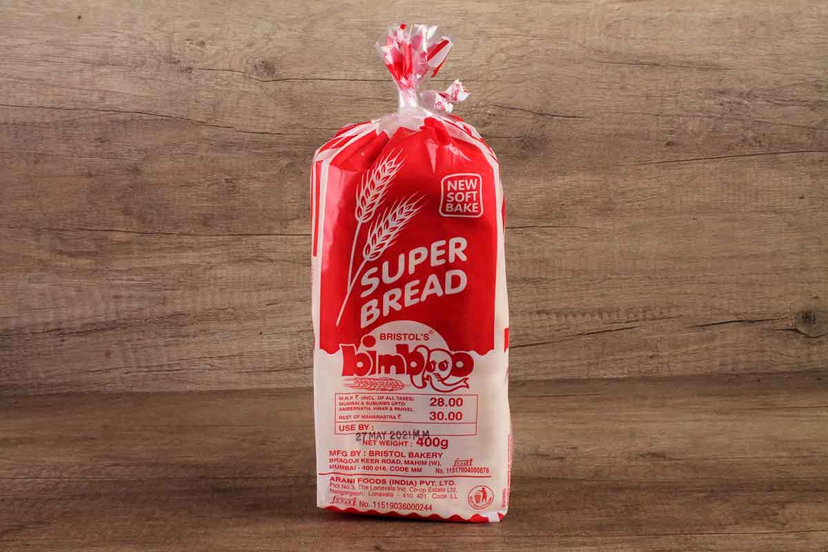 Bimbo White Bread 400 Gm