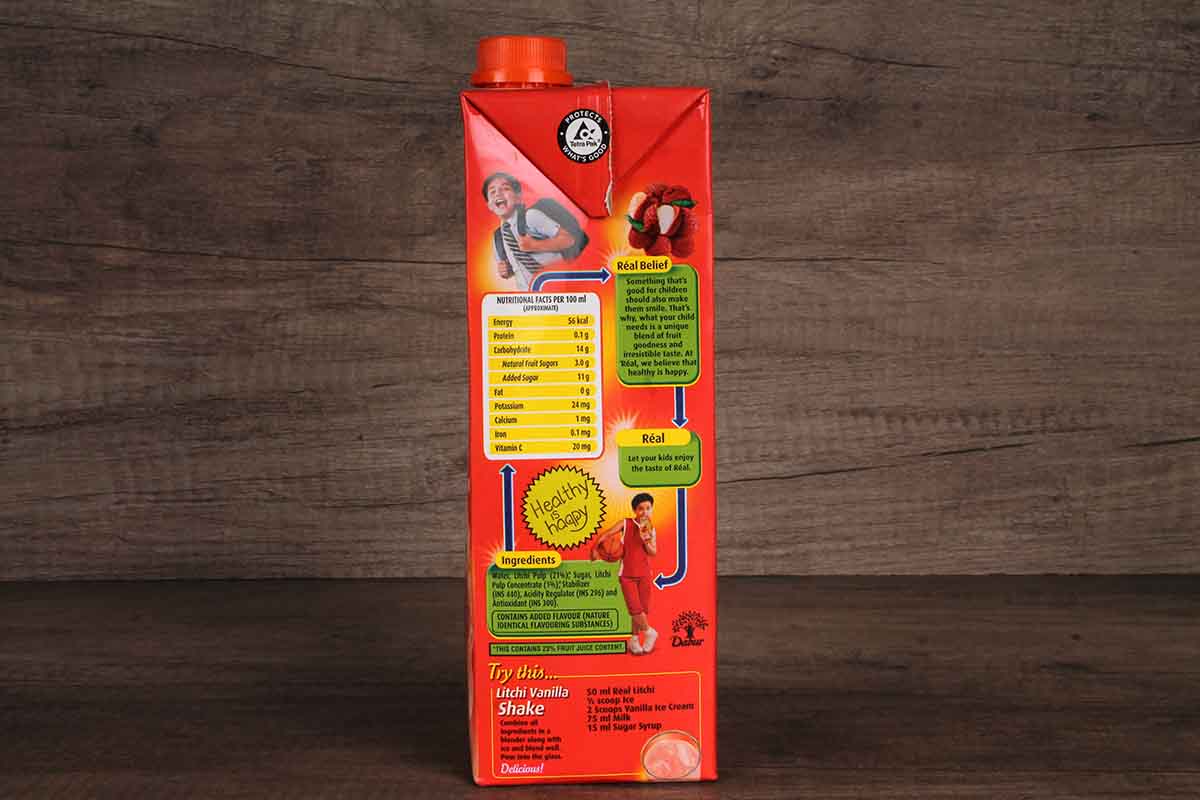 Real Litchi Fruit Juice 1 Ltr