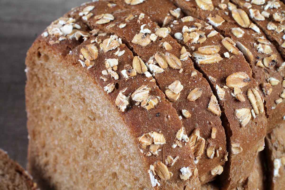 Whole Wheat Oat Meal Bread 400 Gm