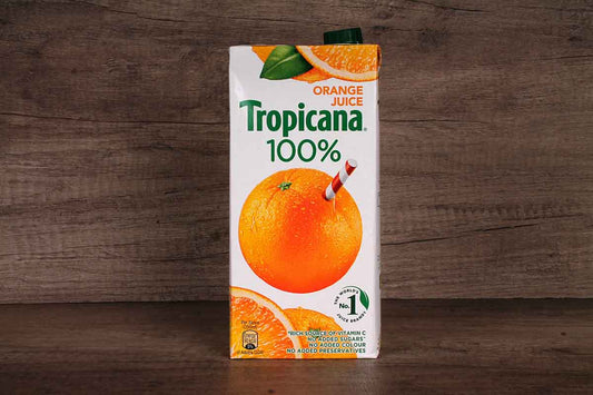 Tropicana 100% Orange Juice No Added Sugar 1 Ltr