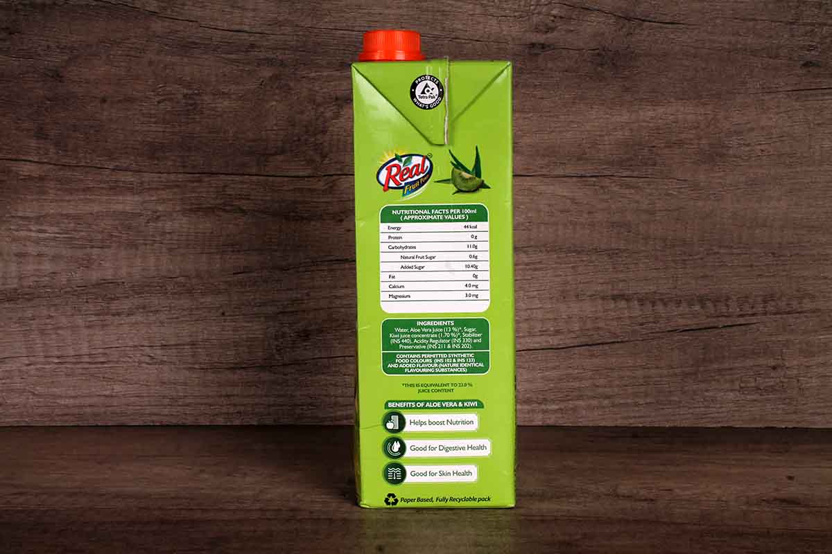 Real Fruit Power Aloe Vera Kiwi Juice 1 Ltr