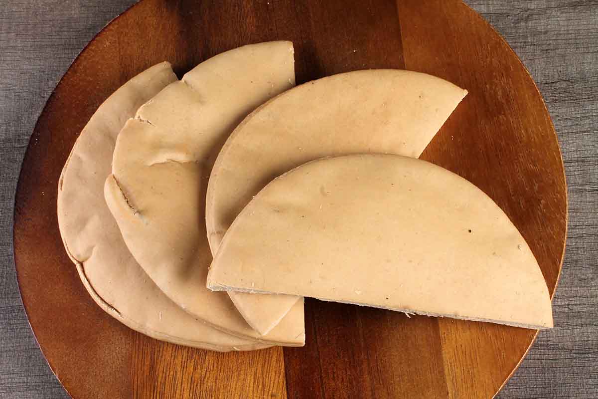 Whole Wheat Pita Bread 4 Pc