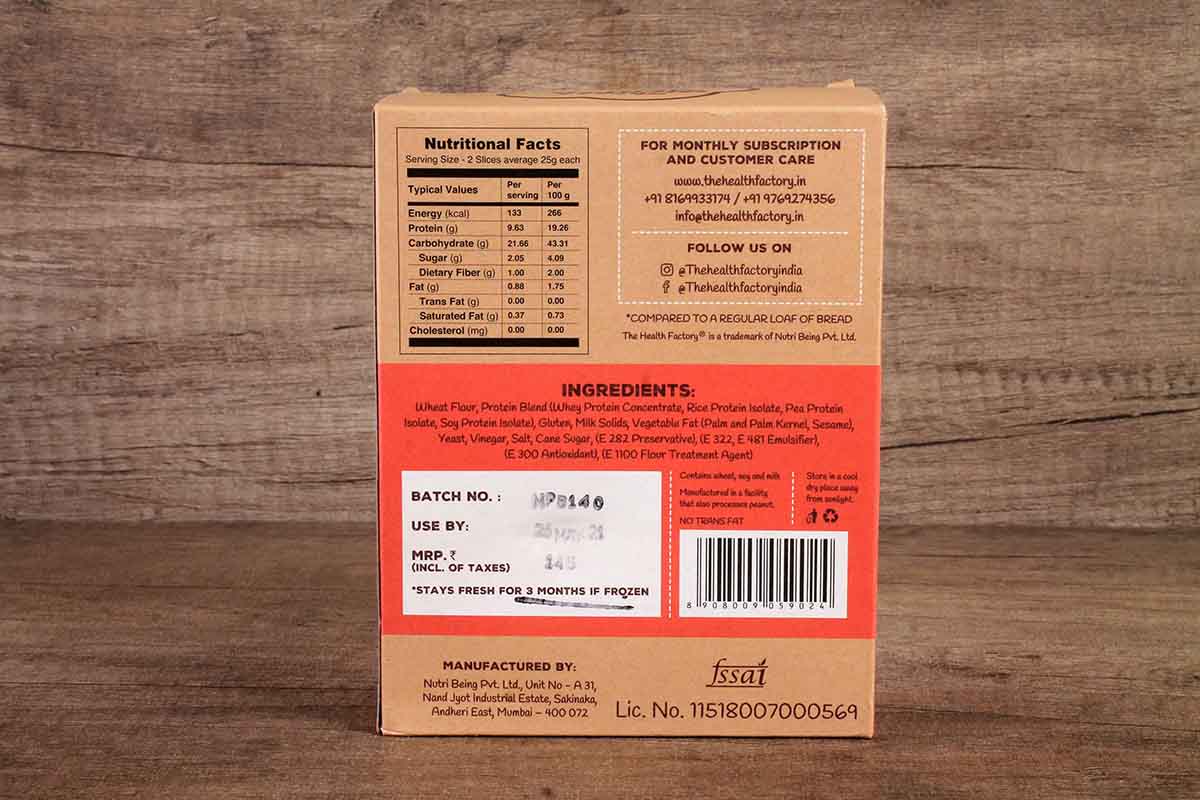 Protien Bread Multi Protein 250 Gm