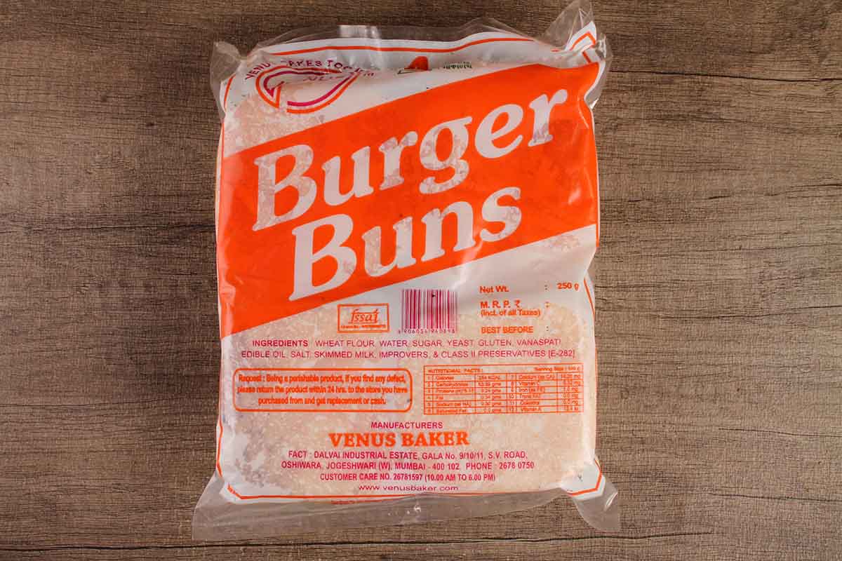 Venus Burgar Bun 4 Pc 240 Gm