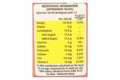 Real Apple Juice 180 Ml