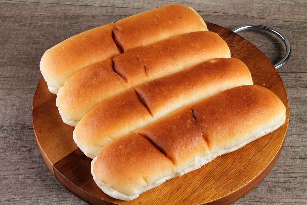 Hot Dog Roll 4 Pc