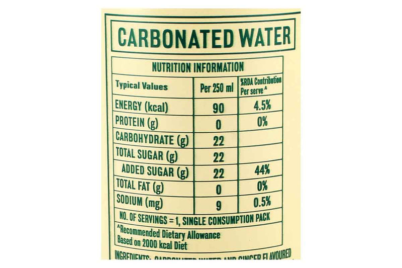 jameson flavoured carbonated non alcoholic ginger ale water 250