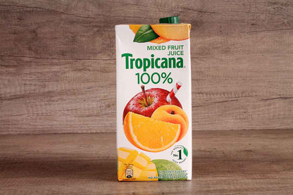 Tropicana 100% Mixed Fruit Juice No Added Sugar 1 Ltr